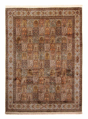 Tappeto di seta - Seta del Kashmir - 332 x 248 cm - marrone