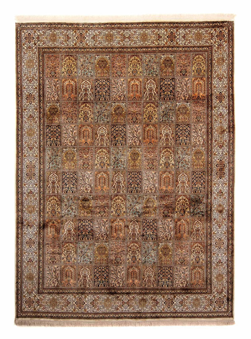 Tappeto di seta - Seta del Kashmir - 332 x 248 cm - marrone