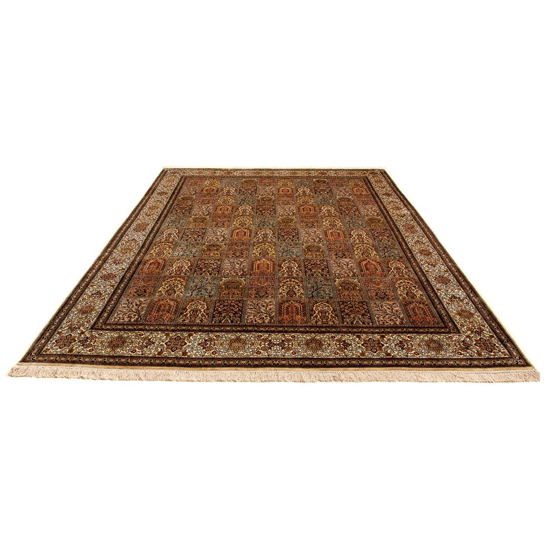 Tappeto di seta - Seta del Kashmir - 332 x 248 cm - marrone