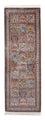 Tappeto corsia Tappeto di seta - Seta del Kashmir - 227 x 79 cm - multicolore