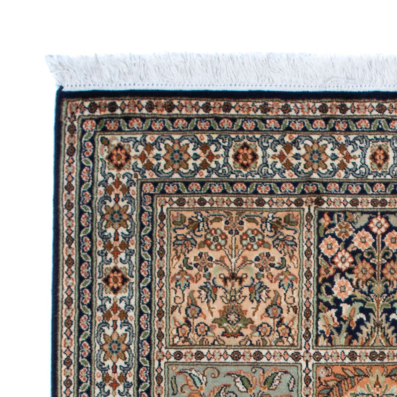 Tappeto di seta - Seta del Kashmir - 150 x 92 cm - multicolore