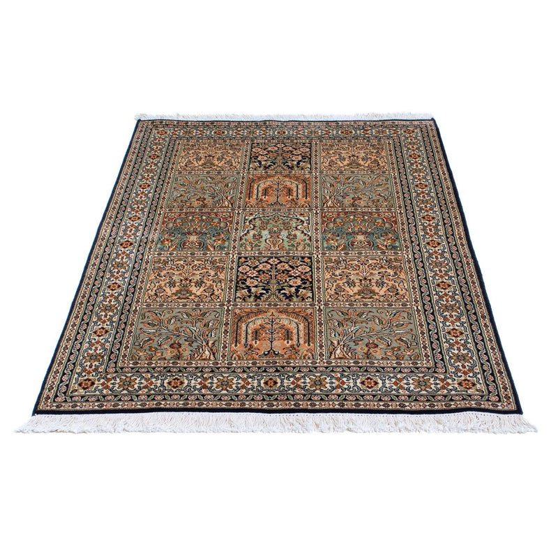 Tappeto di seta - Seta del Kashmir - 150 x 92 cm - multicolore
