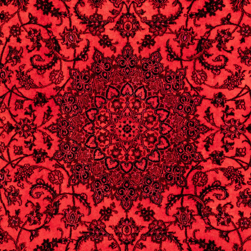 Tappeto Persero - Nain - 306 x 197 cm - rosso scuro