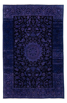 Tappeto Persero - Nain - 295 x 193 cm - blu scuro