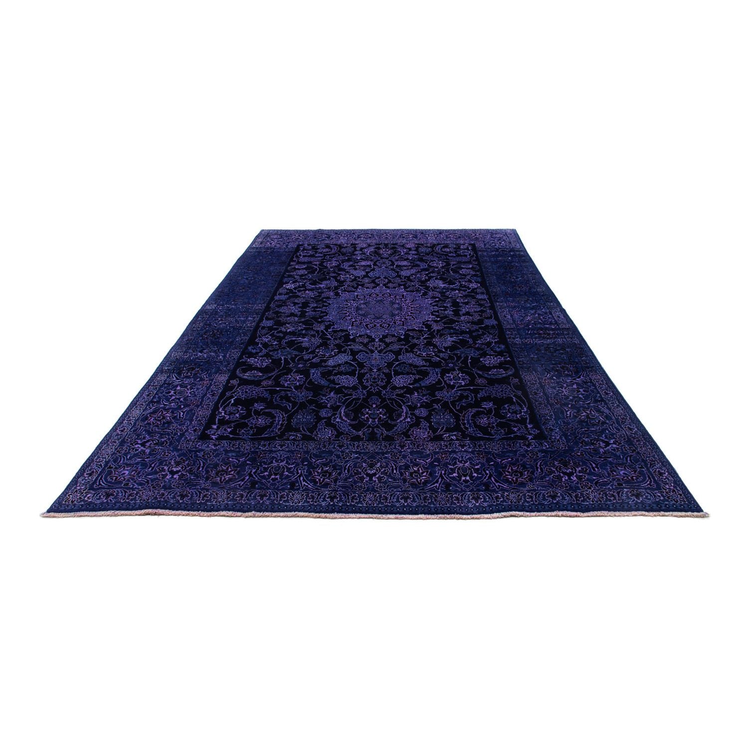 Tappeto Persero - Nain - 295 x 193 cm - blu scuro
