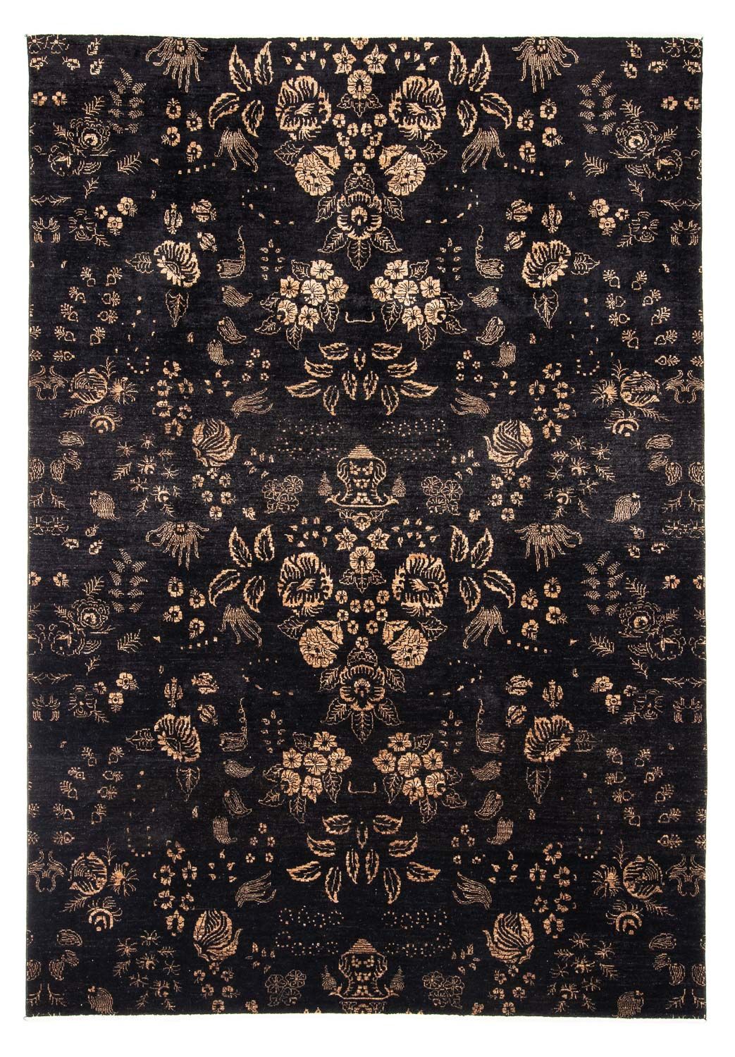 Tappeto di design - 297 x 210 cm - blu scuro
