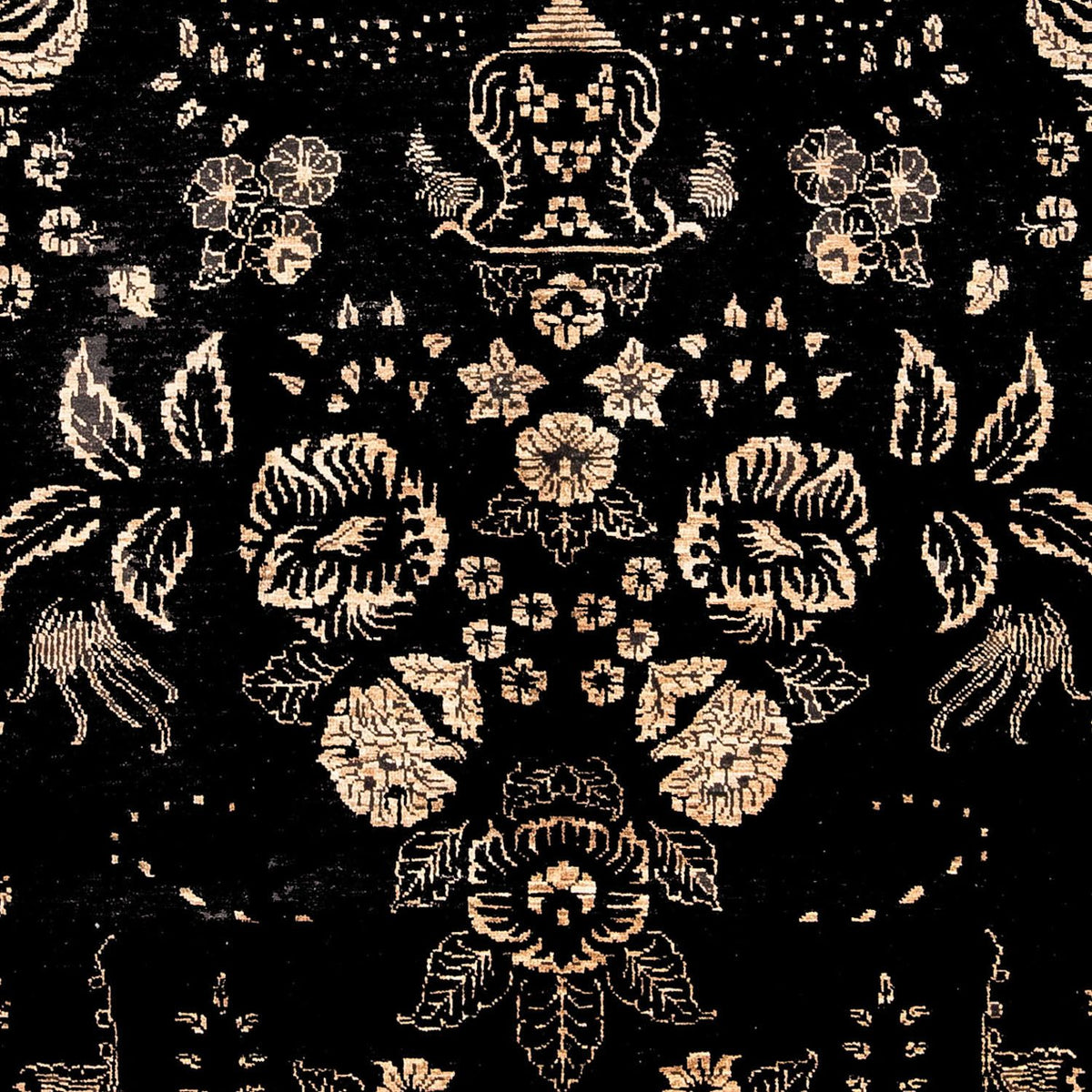 Tappeto di design - 301 x 212 cm - blu scuro
