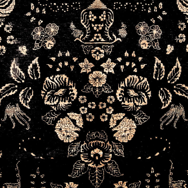 Tappeto di design - 301 x 212 cm - blu scuro