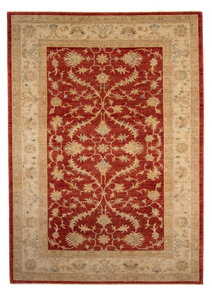 Tappeto Ziegler - 285 x 203 cm - rosso scuro