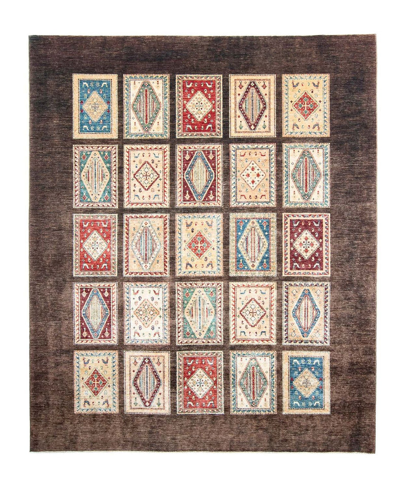 Tappeto Ziegler - Bakhtiari - 311 x 252 cm - marrone scuro
