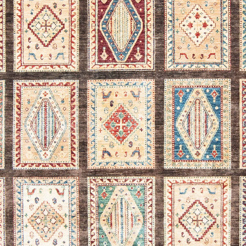 Tappeto Ziegler - Bakhtiari - 311 x 252 cm - marrone scuro