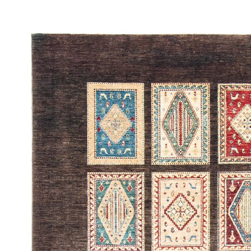 Tappeto Ziegler - Bakhtiari - 311 x 252 cm - marrone scuro