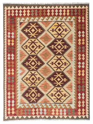 Tappeto Kelim - Orientale - 201 x 153 cm - beige