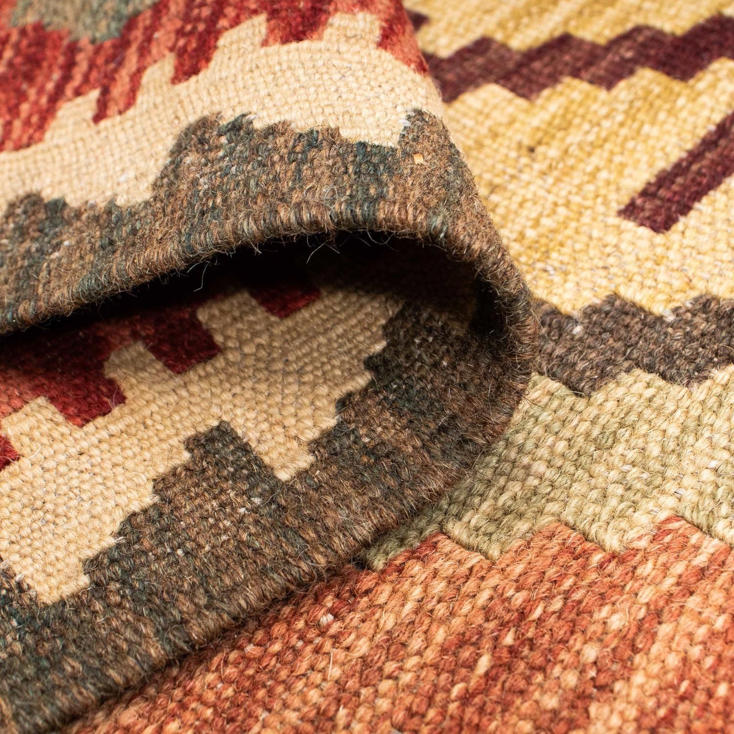 Tappeto Kelim - Orientale - 201 x 153 cm - beige