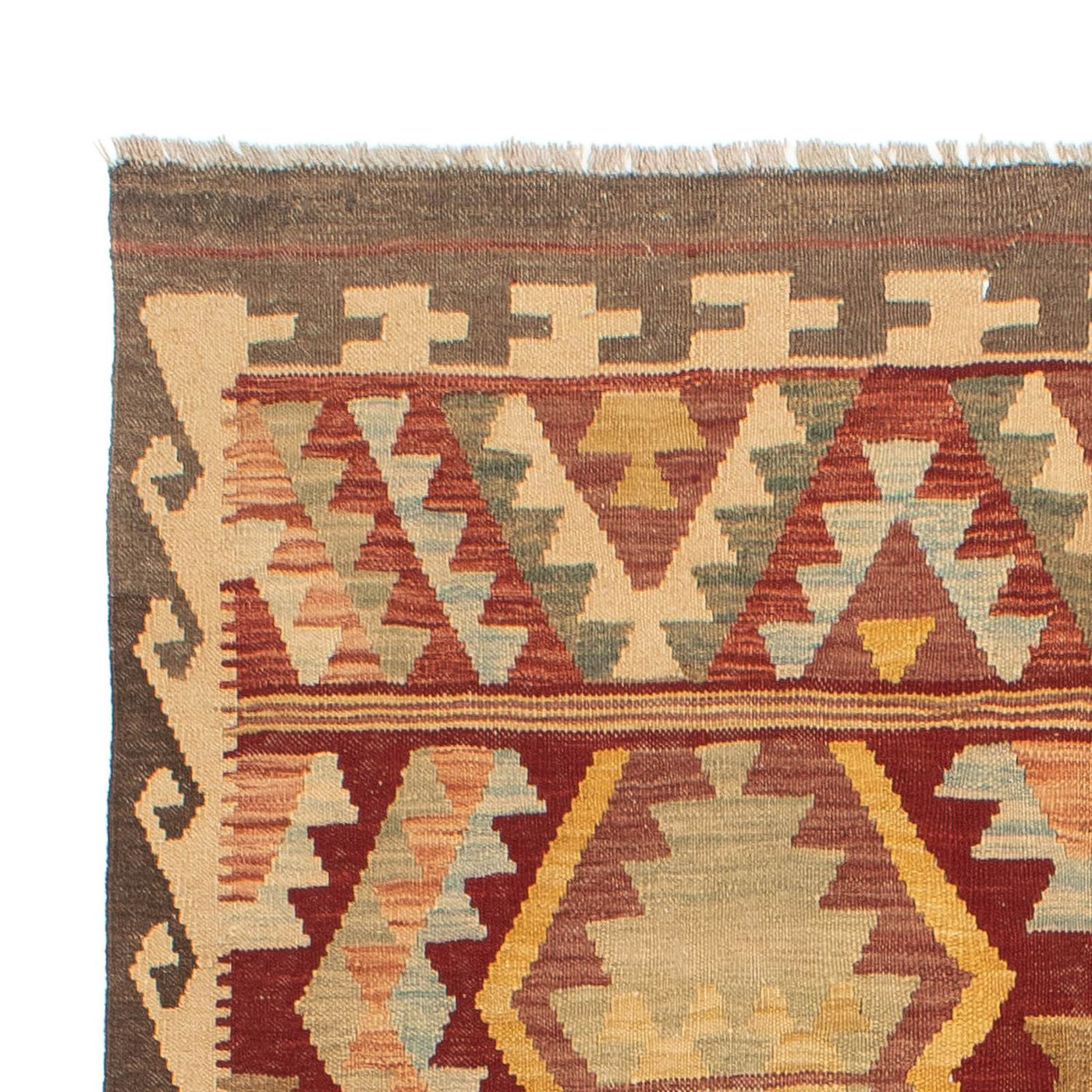 Kilim Maimana Tappeto 190x145cm - Tappeto di lana