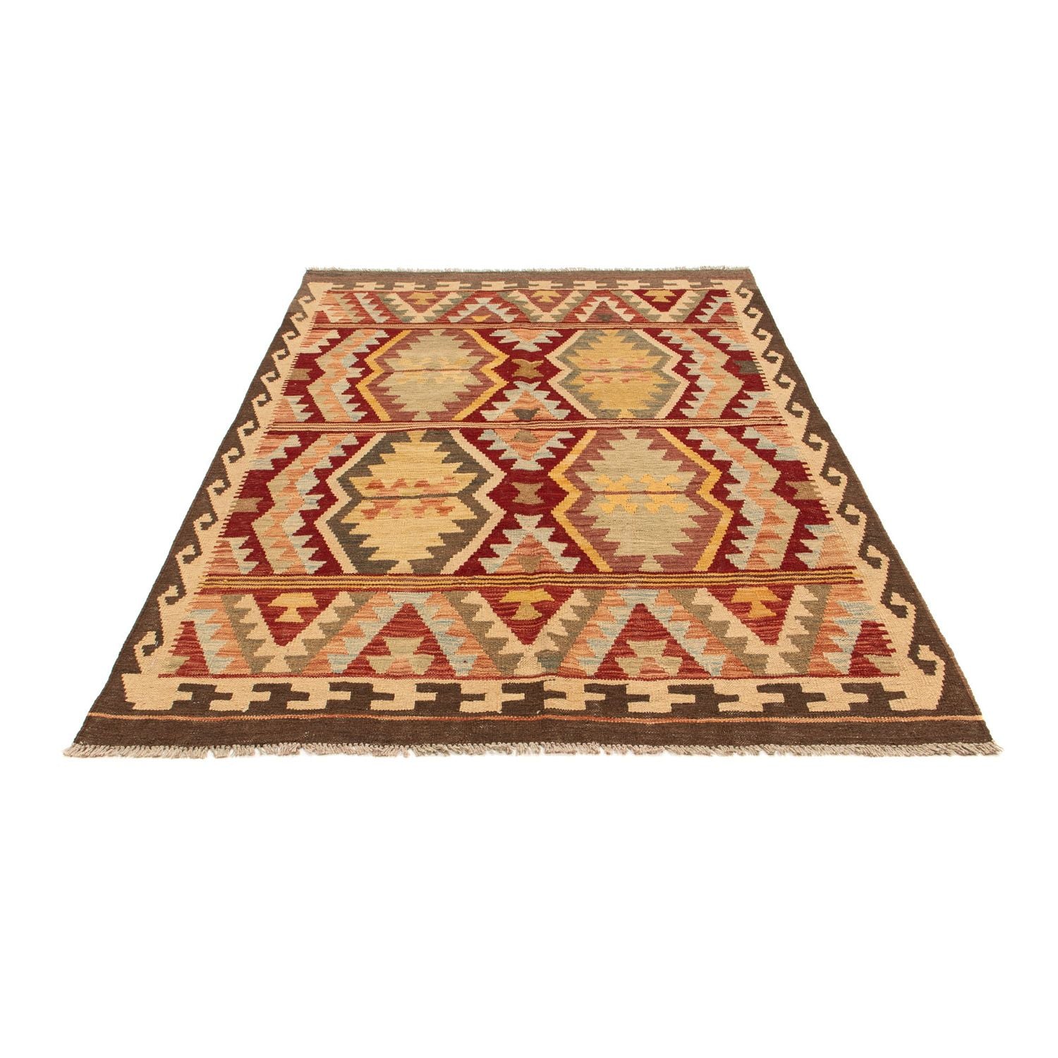 Tappeto Kelim - Splash - 190 x 145 cm - multicolore