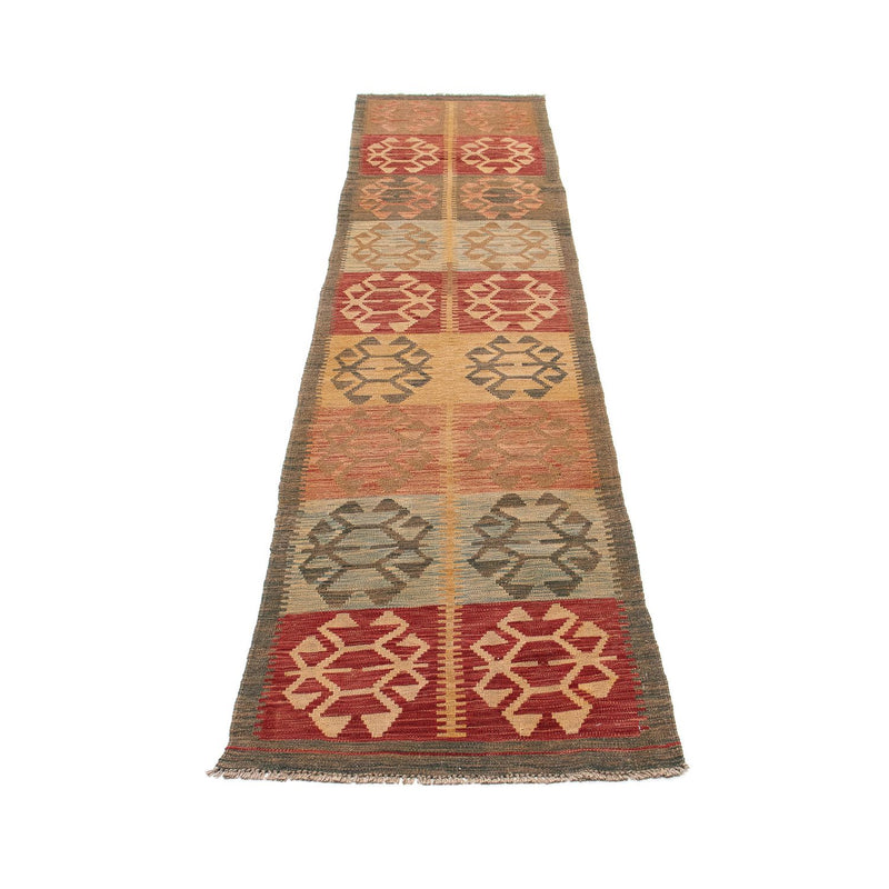 Tappeto corsia Tappeto Kelim - Splash - 395 x 72 cm - multicolore