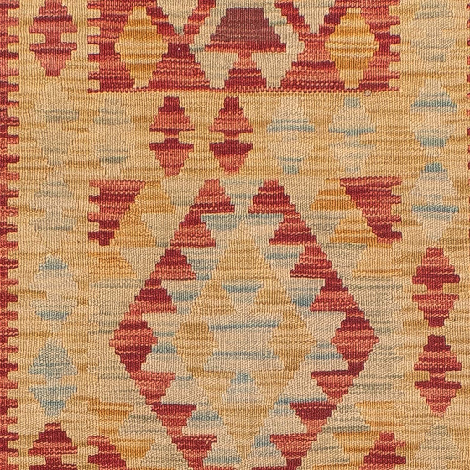 Tappeto corsia Tappeto Kelim - Splash - 389 x 77 cm - multicolore