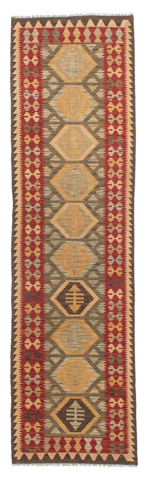 Tappeto corsia Tappeto Kelim - Splash - 295 x 76 cm - multicolore