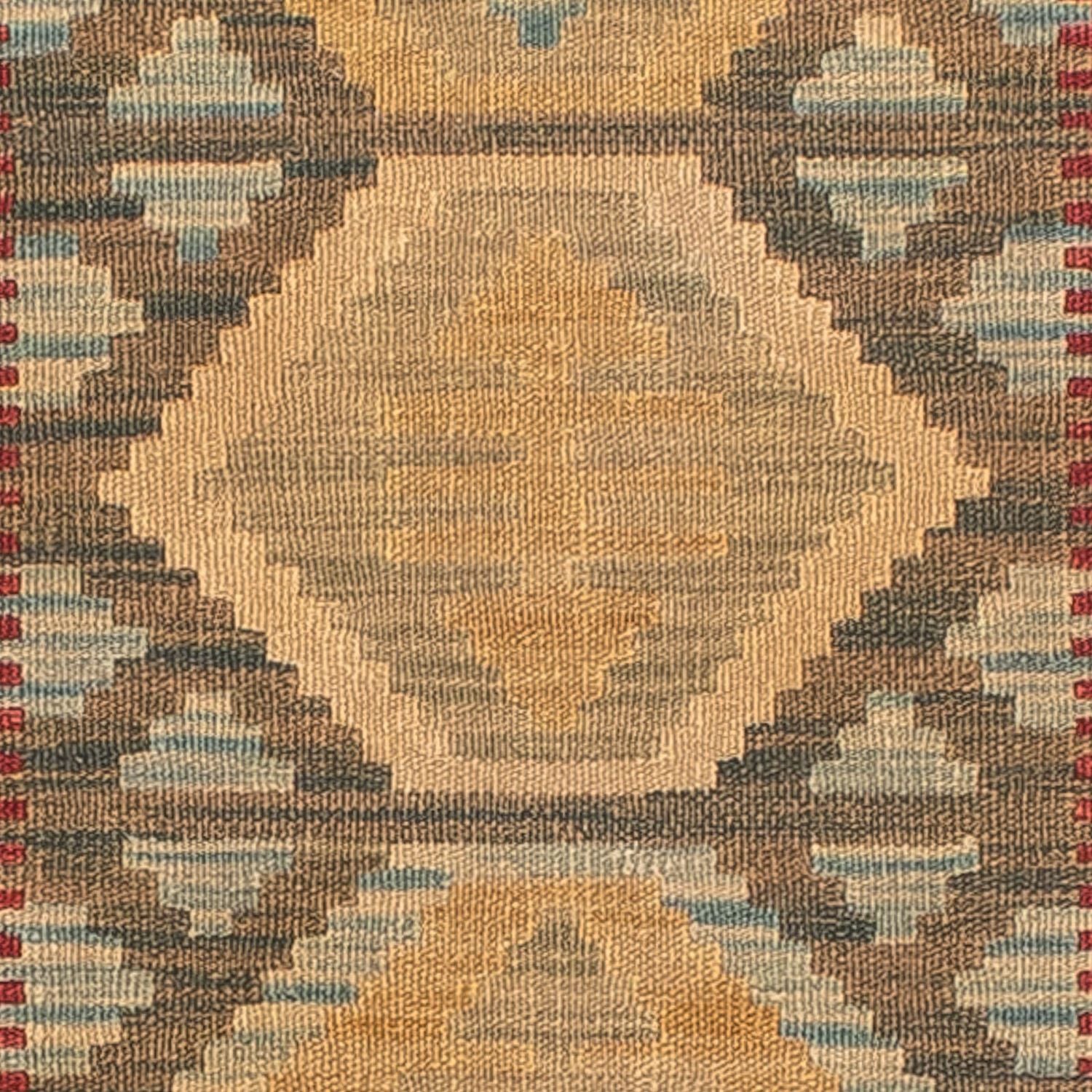 Tappeto corsia Tappeto Kelim - Splash - 295 x 76 cm - multicolore