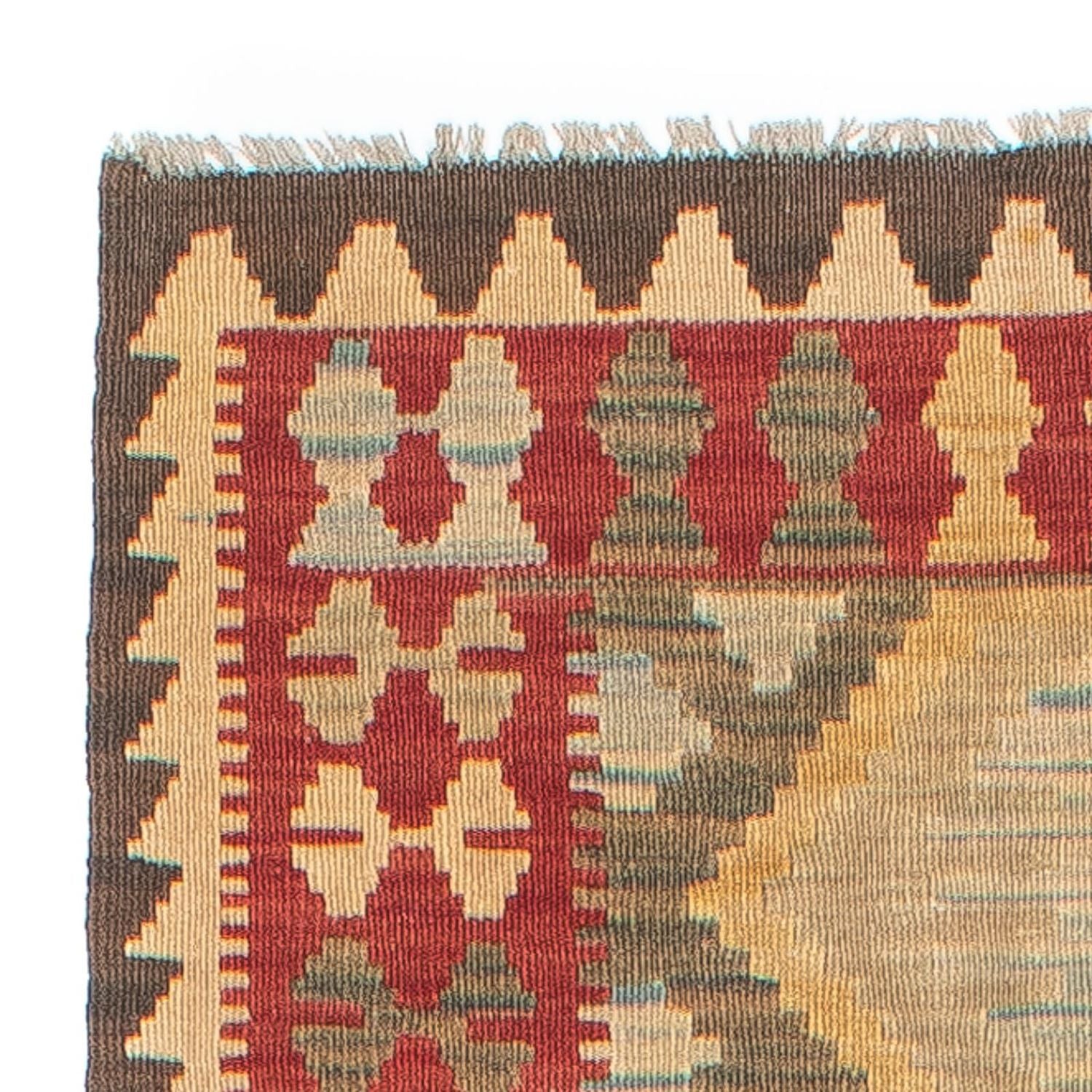 Tappeto corsia Tappeto Kelim - Splash - 295 x 76 cm - multicolore