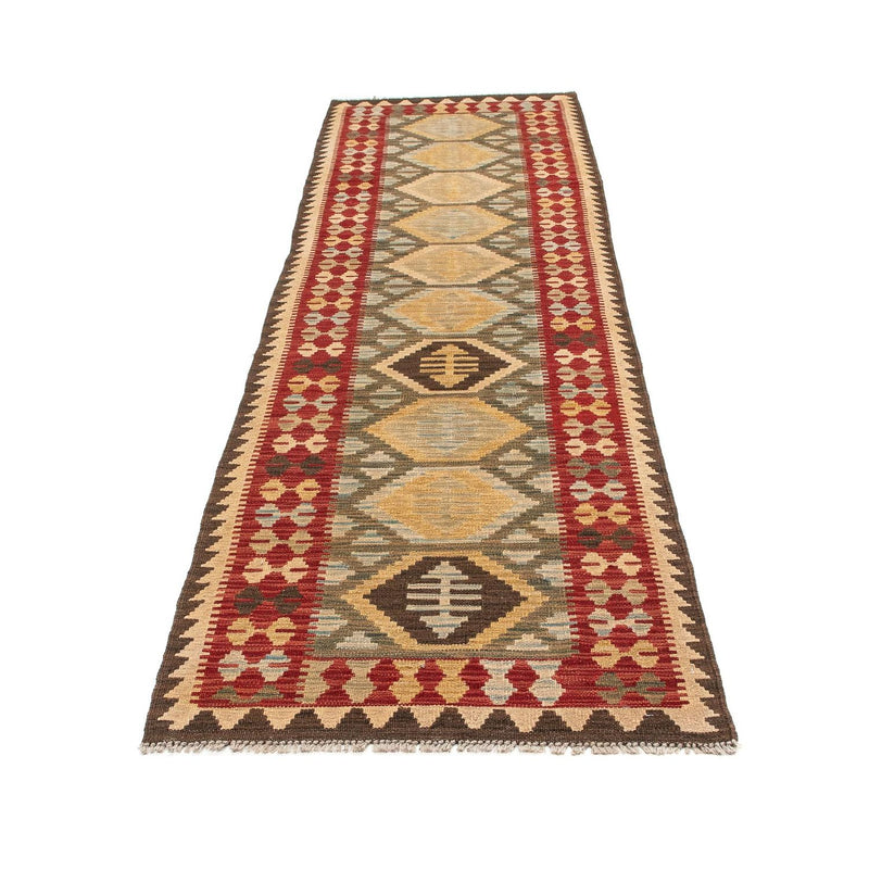 Tappeto corsia Tappeto Kelim - Splash - 295 x 76 cm - multicolore