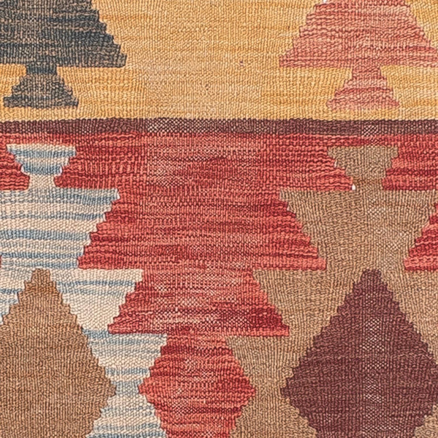 Tappeto corsia Tappeto Kelim - Splash - 296 x 74 cm - multicolore