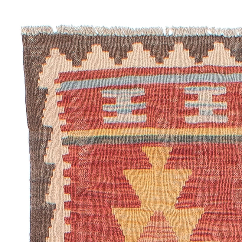 Tappeto corsia Tappeto Kelim - Splash - 296 x 74 cm - multicolore
