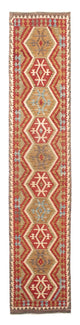 Kilim Maimana Tappeto 393x77cm - Tappeto di lana