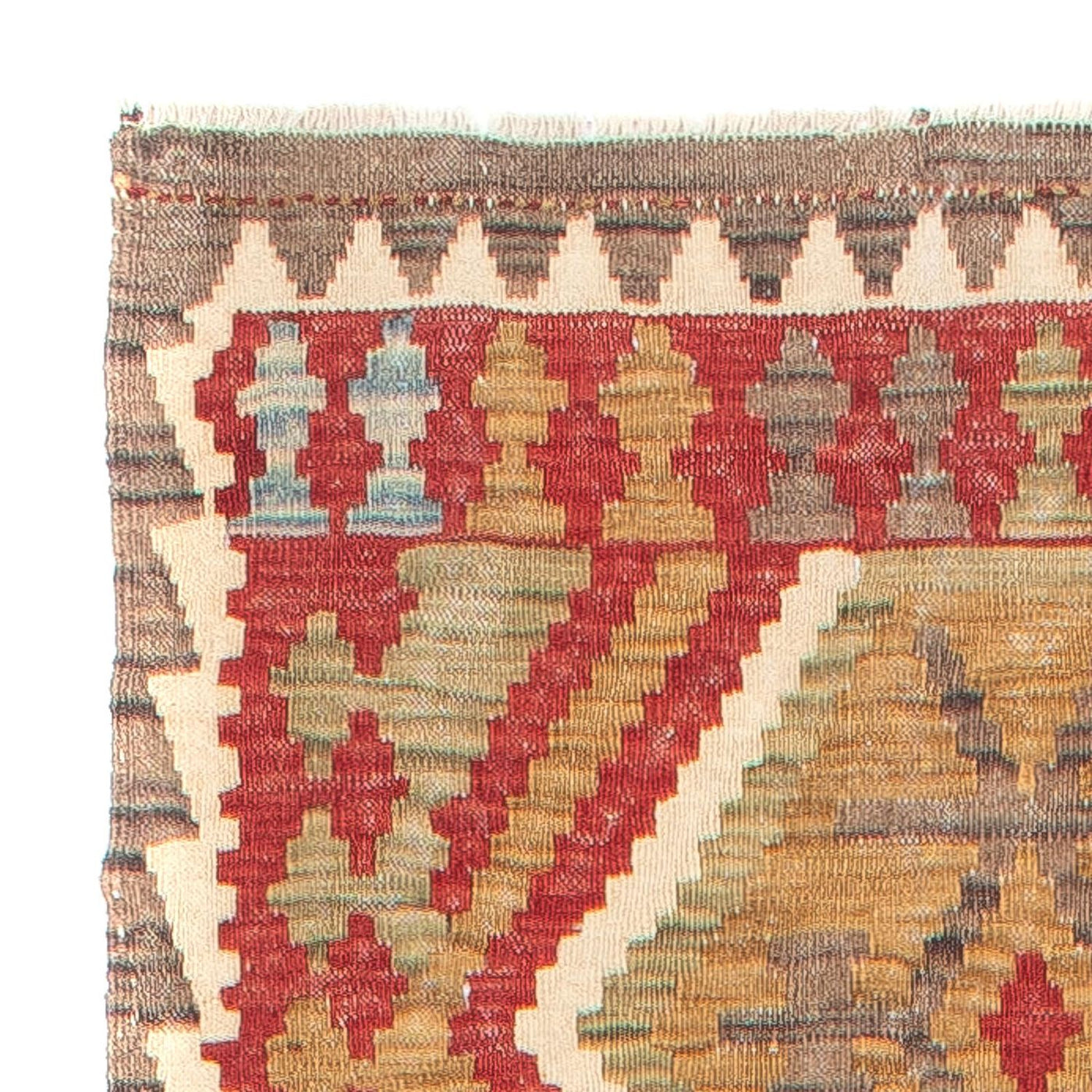 Kilim Maimana Tappeto 393x77cm - Tappeto di lana