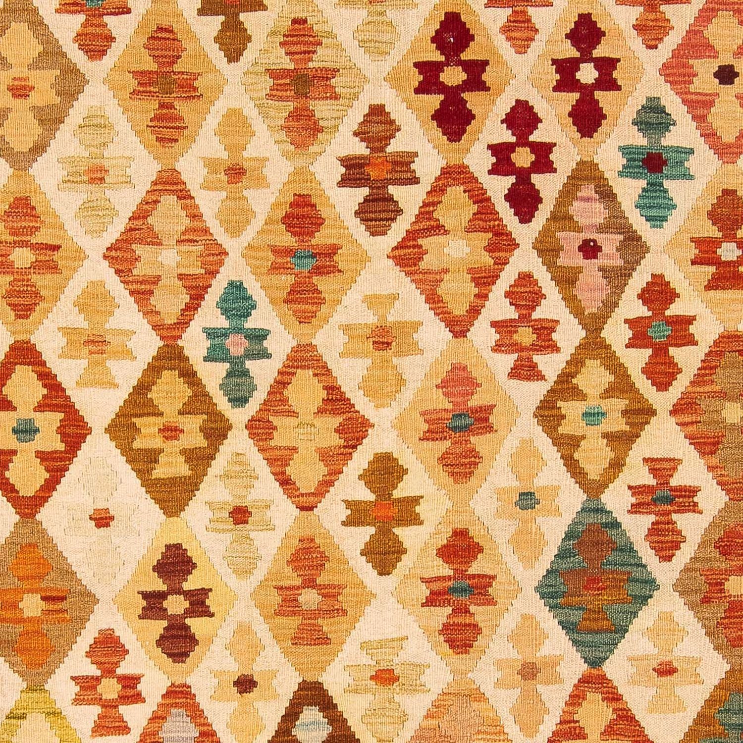 Tappeto Kelim - Splash - 293 x 200 cm - multicolore