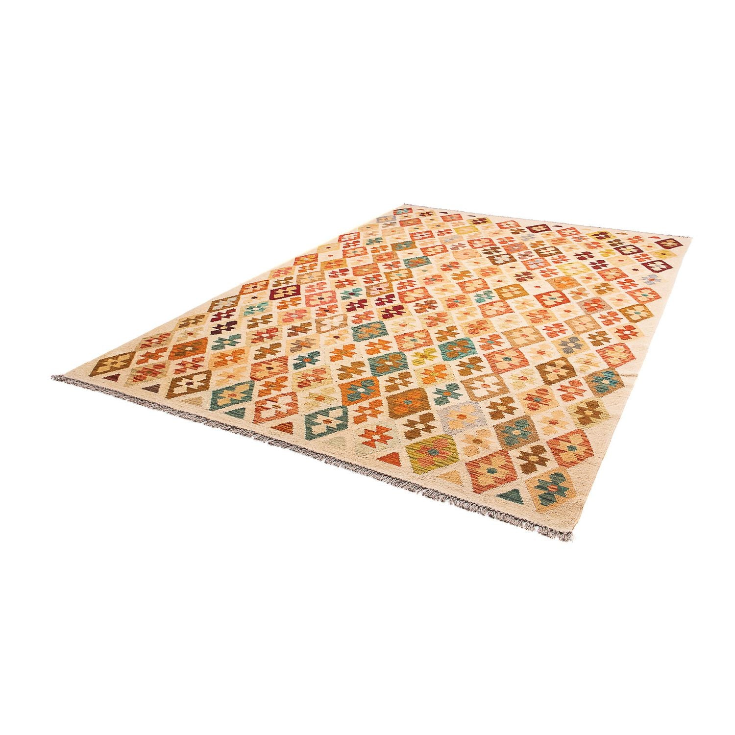 Tappeto Kelim - Splash - 293 x 200 cm - multicolore