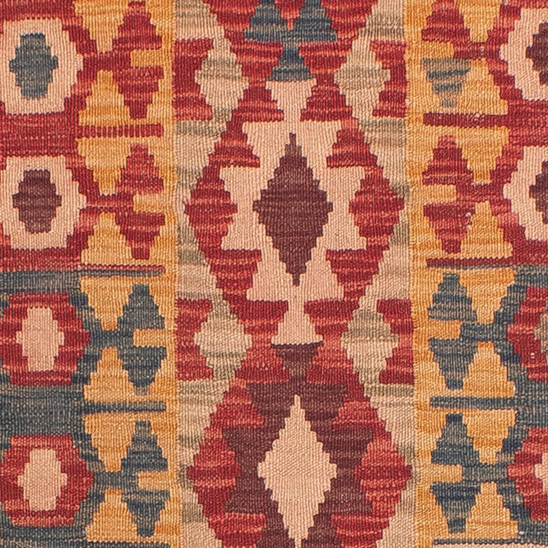 Tappeto corsia Tappeto Kelim - Splash - 394 x 70 cm - multicolore