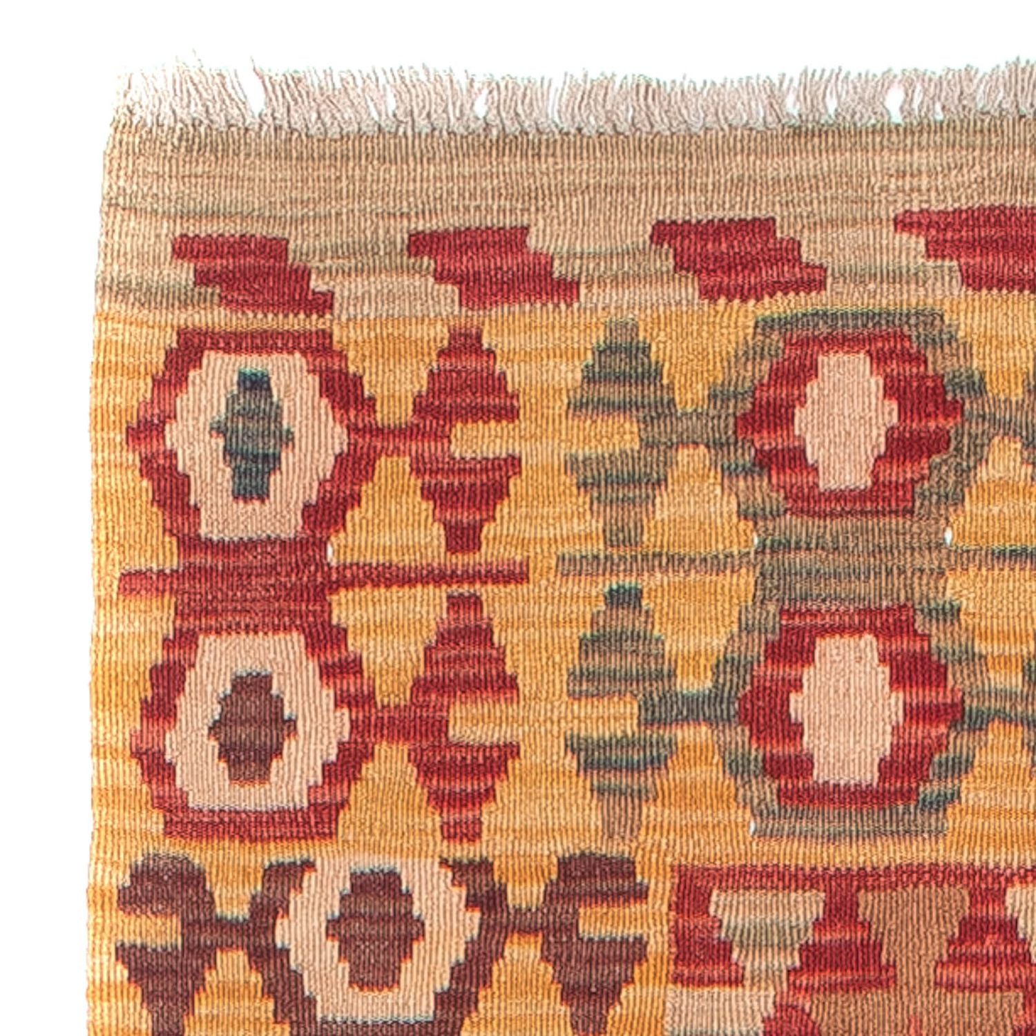 Tappeto corsia Tappeto Kelim - Splash - 394 x 70 cm - multicolore