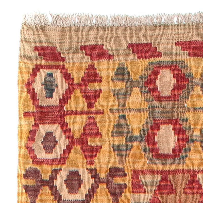 Tappeto corsia Tappeto Kelim - Splash - 394 x 70 cm - multicolore