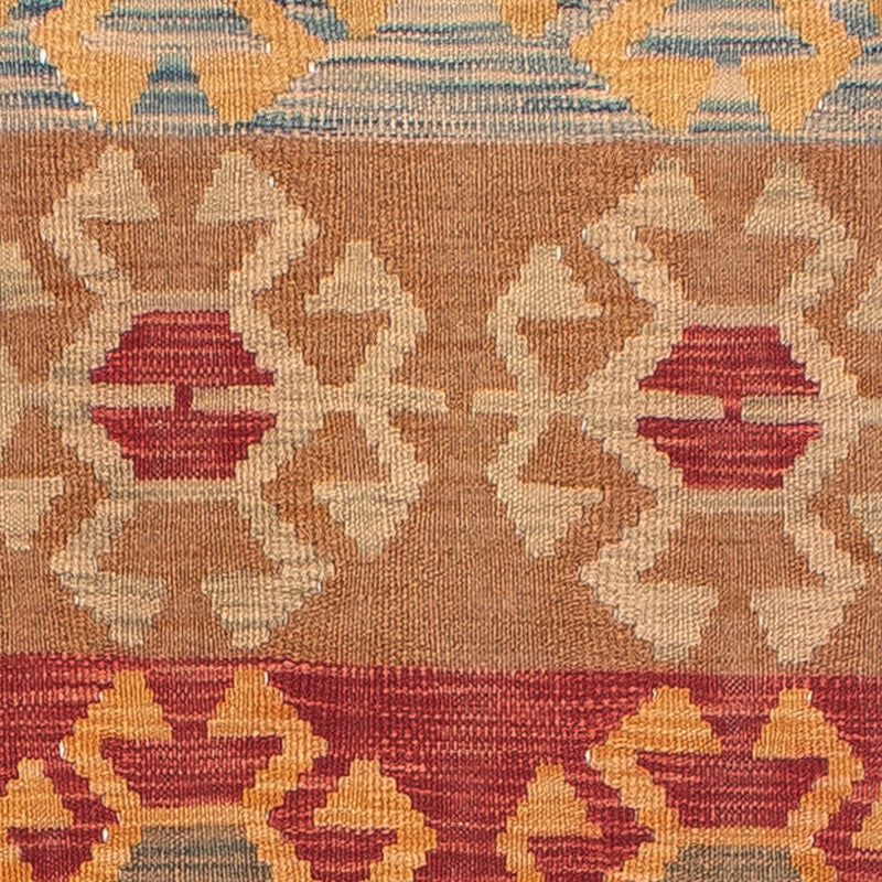 Tappeto corsia Tappeto Kelim - Splash - 407 x 76 cm - multicolore