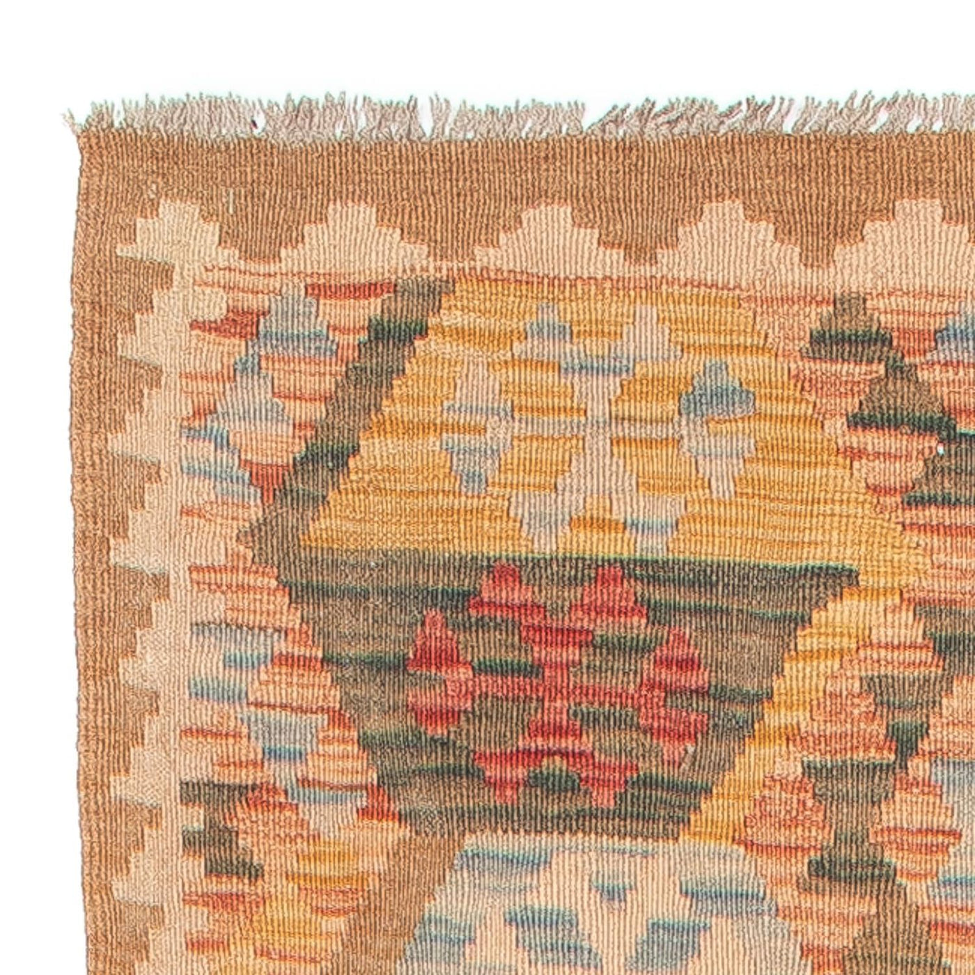Kilim Maimana Tappeto 390x76cm - Tappeto di lana