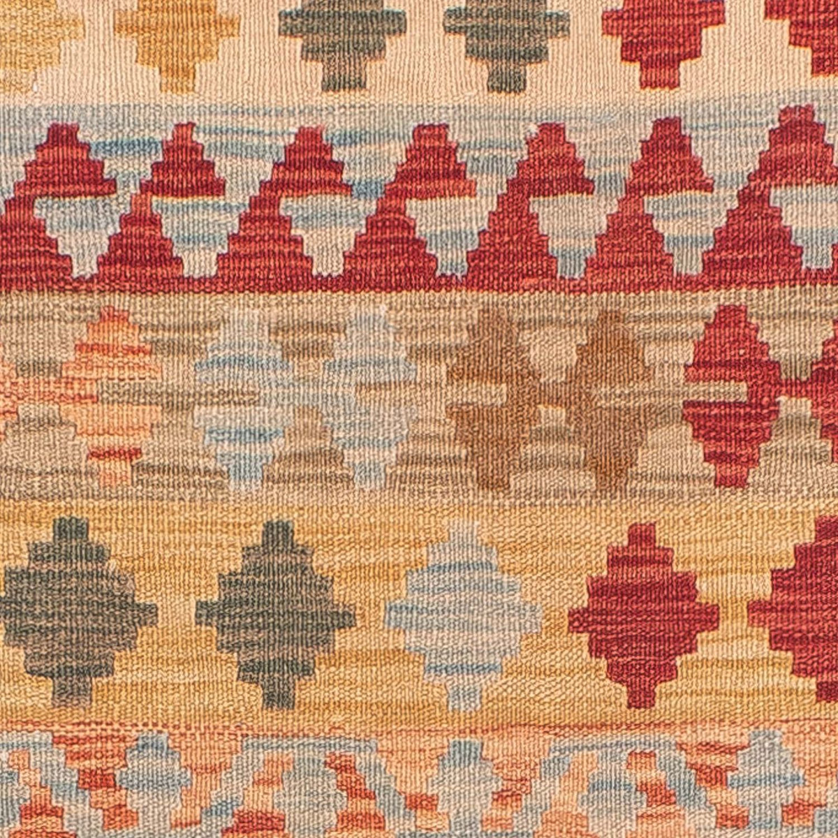Tappeto corsia Tappeto Kelim - Splash - 396 x 69 cm - multicolore