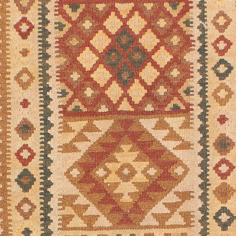 Tappeto corsia Tappeto Kelim - Splash - 371 x 88 cm - multicolore
