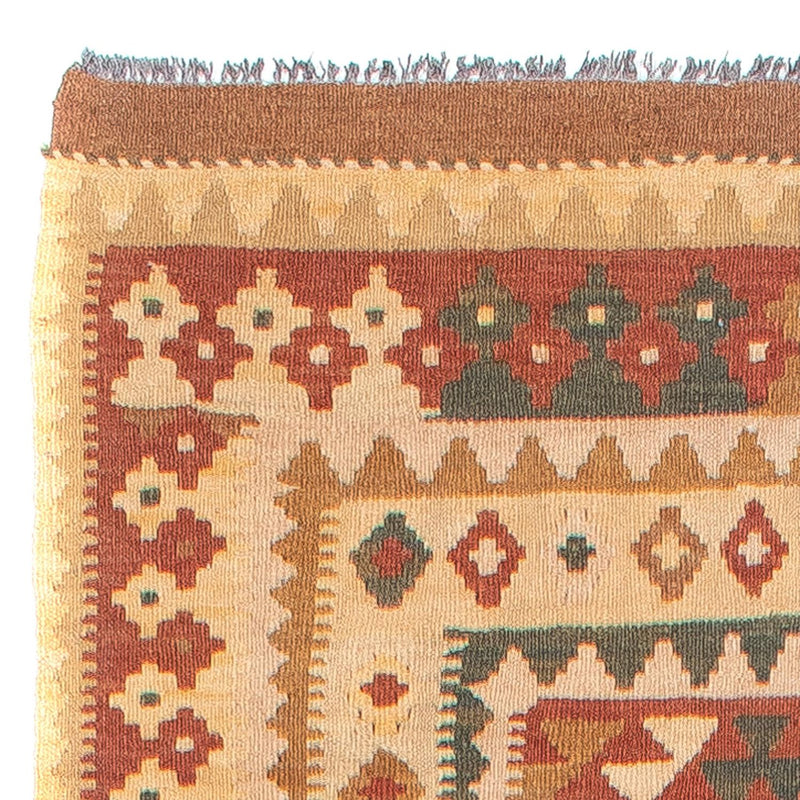 Tappeto corsia Tappeto Kelim - Splash - 371 x 88 cm - multicolore