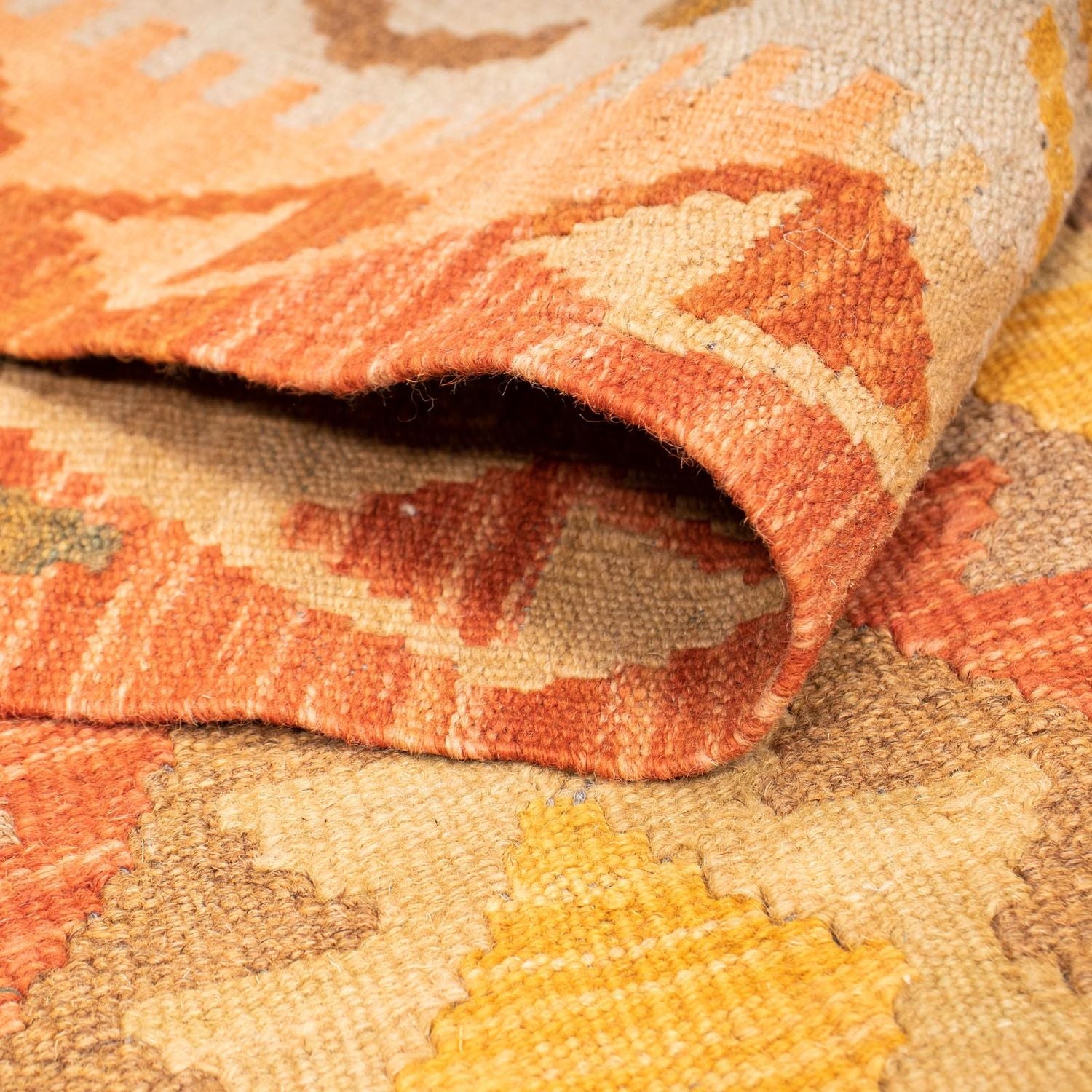 Tappeto corsia Tappeto Kelim - Splash - 435 x 86 cm - multicolore