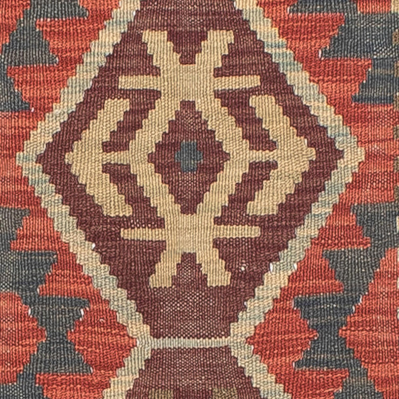 Tappeto corsia Tappeto Kelim - Splash - 288 x 73 cm - multicolore