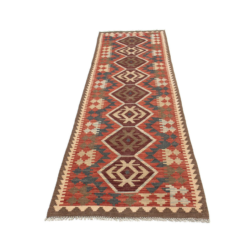 Tappeto corsia Tappeto Kelim - Splash - 288 x 73 cm - multicolore