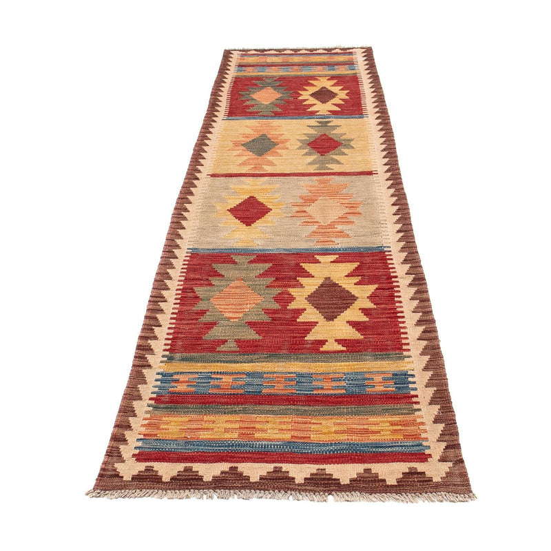 Tappeto corsia Tappeto Kelim - Splash - 288 x 69 cm - multicolore