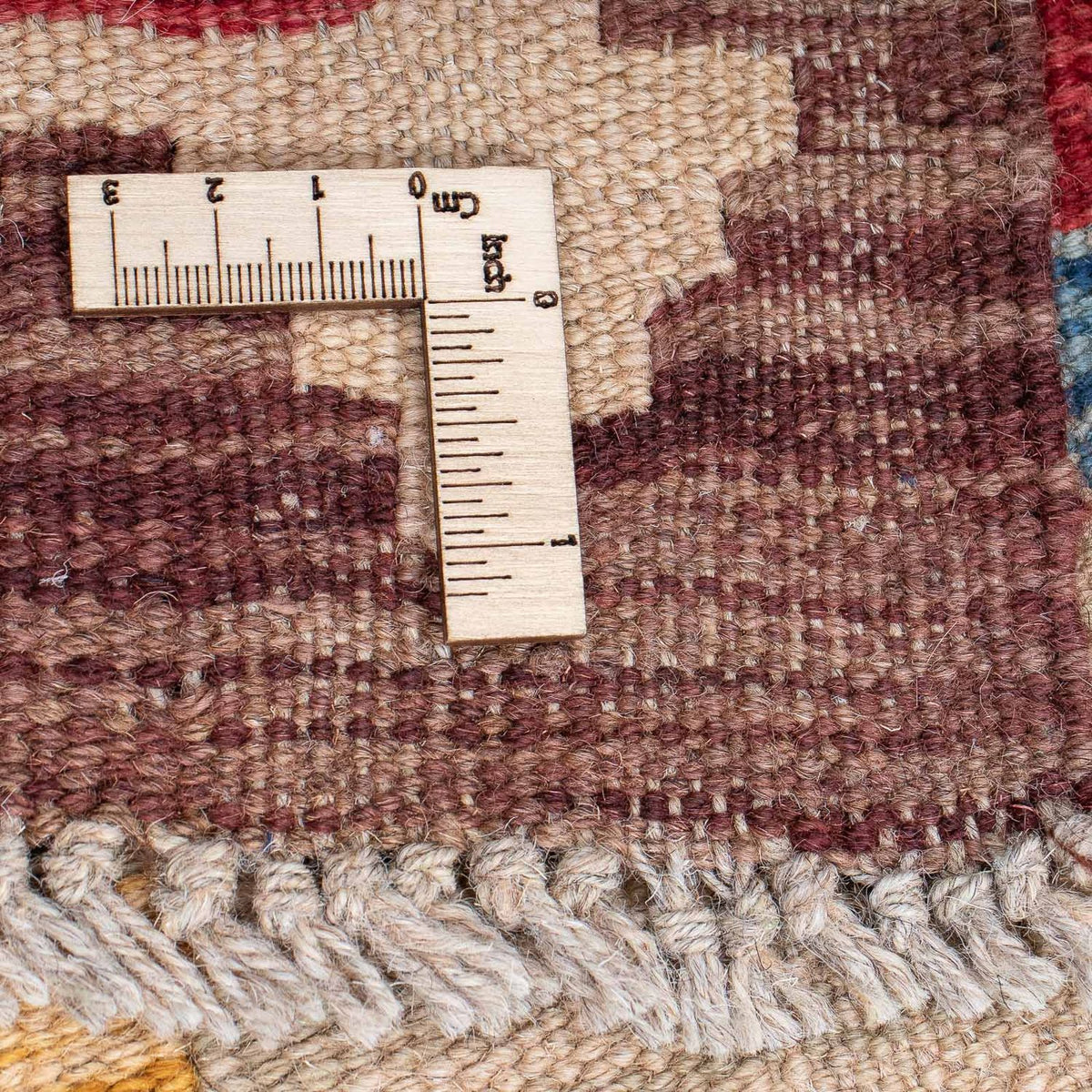 Tappeto corsia Tappeto Kelim - Splash - 288 x 69 cm - multicolore