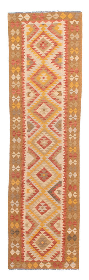 Tappeto corsia Tappeto Kelim - Splash - 298 x 80 cm - multicolore