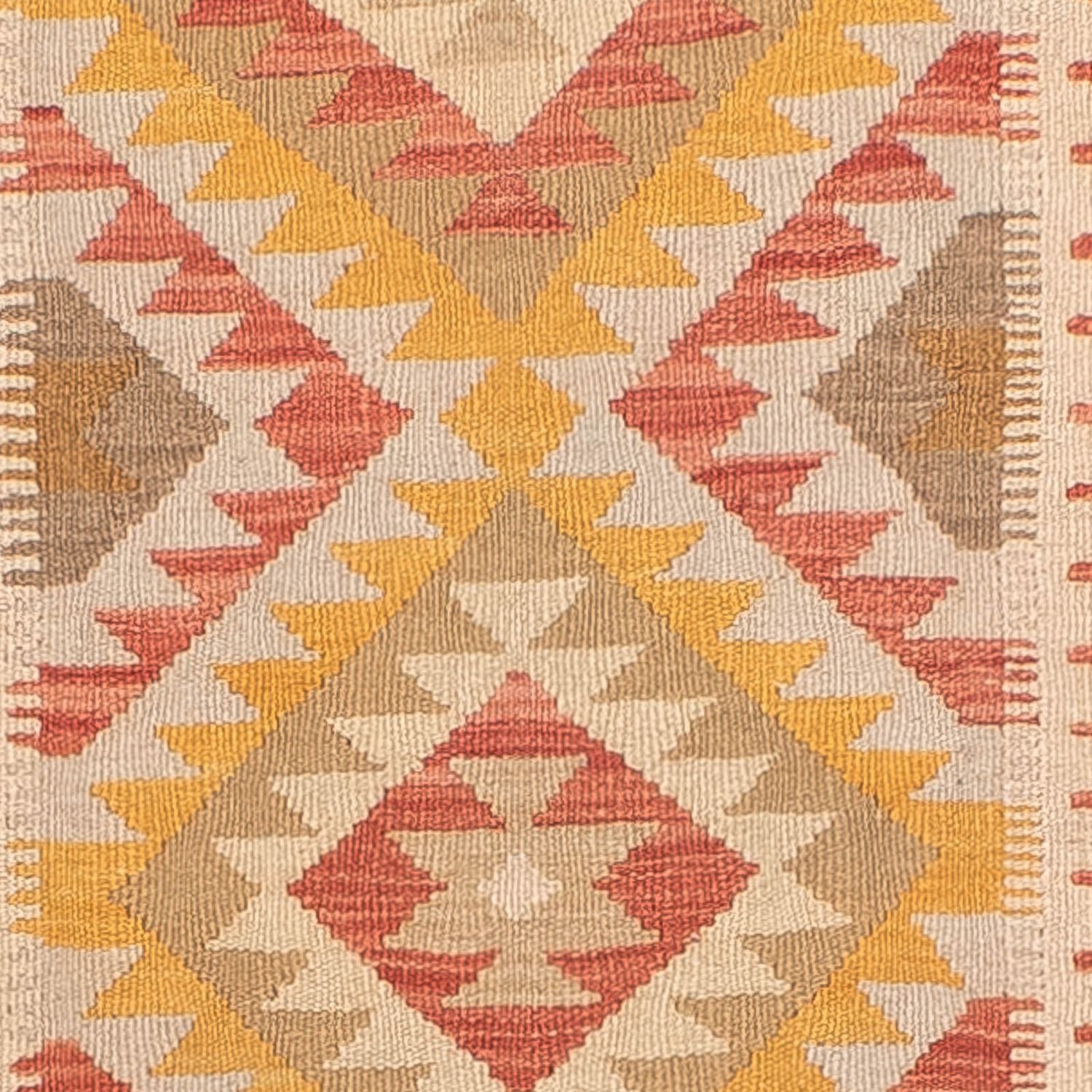 Tappeto corsia Tappeto Kelim - Splash - 298 x 80 cm - multicolore
