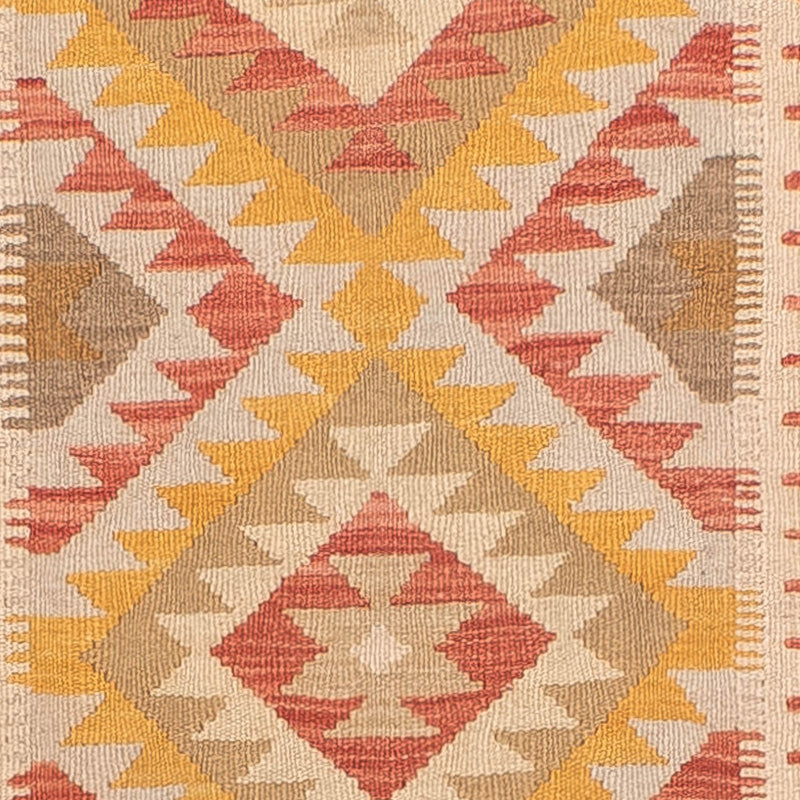 Tappeto corsia Tappeto Kelim - Splash - 298 x 80 cm - multicolore