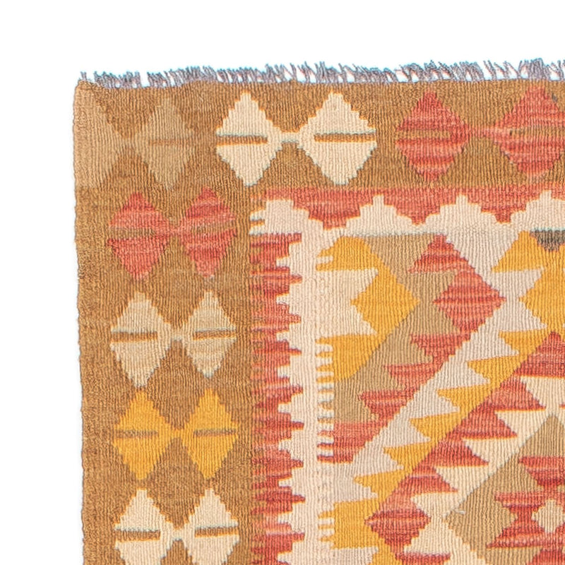 Tappeto corsia Tappeto Kelim - Splash - 298 x 80 cm - multicolore