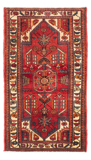 Tappeto Persero - Nomade - 146 x 88 cm - rosso scuro